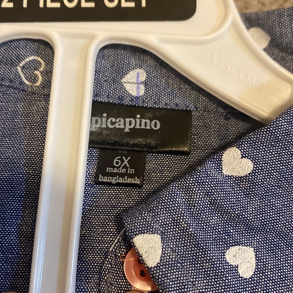 Girls tank and shorts set. New! - Picture 4 of 6